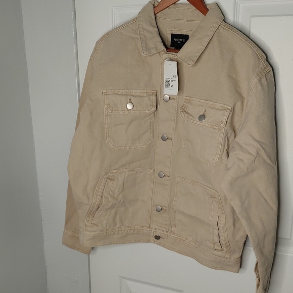 Forever 21 Other - Forever 21 Beige Denim Jacket